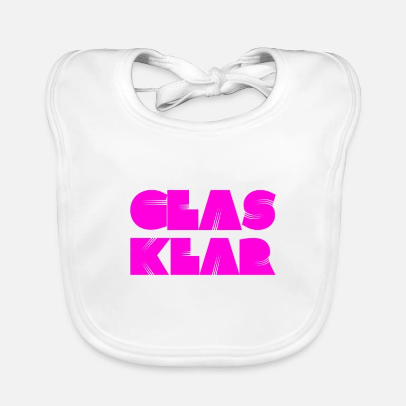 It doesn't get any clearer than that Organic Baby Bibs
