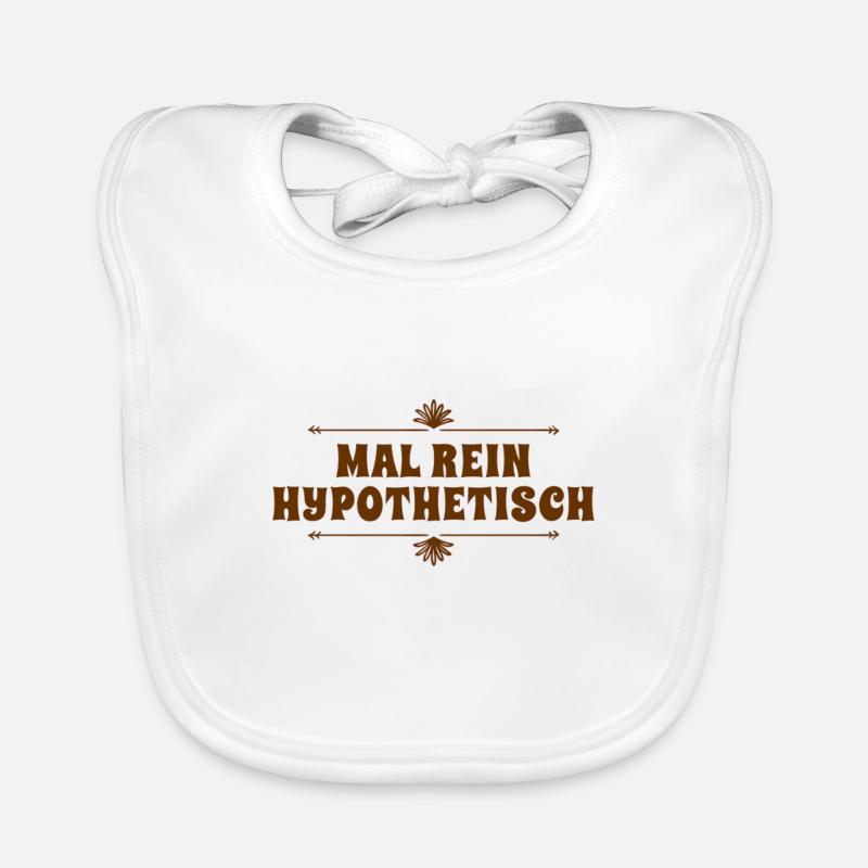 Je pose la question de manière hypothétique Bavoir bio Bébé