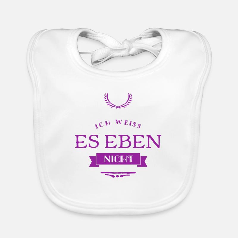 I just don't know Organic Baby Bibs