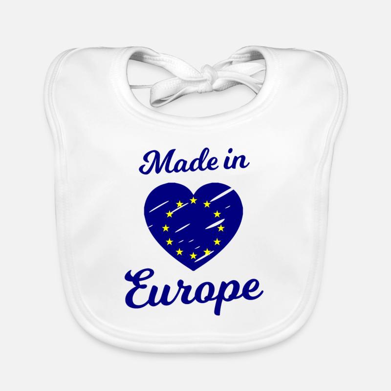 Die Liebe aus Europa Baby Bio-Lätzchen
