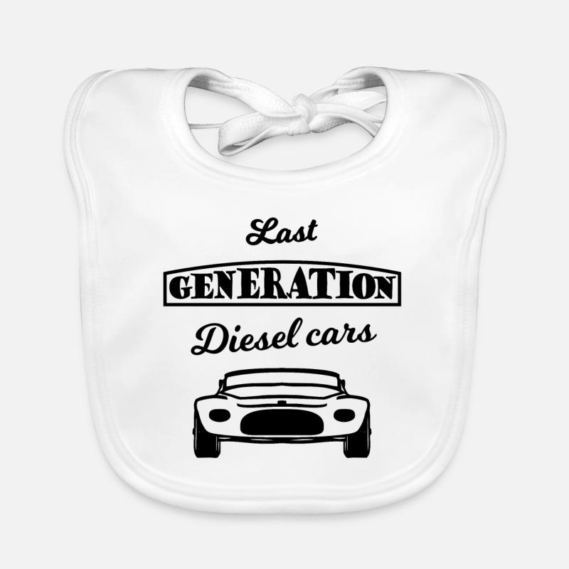 The Last Combustion Engine Drivers Organic Baby Bibs
