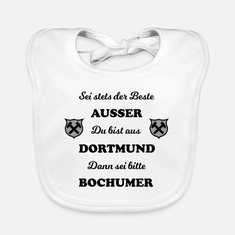 Bochum et Dortmund Bavoir bio Bébé