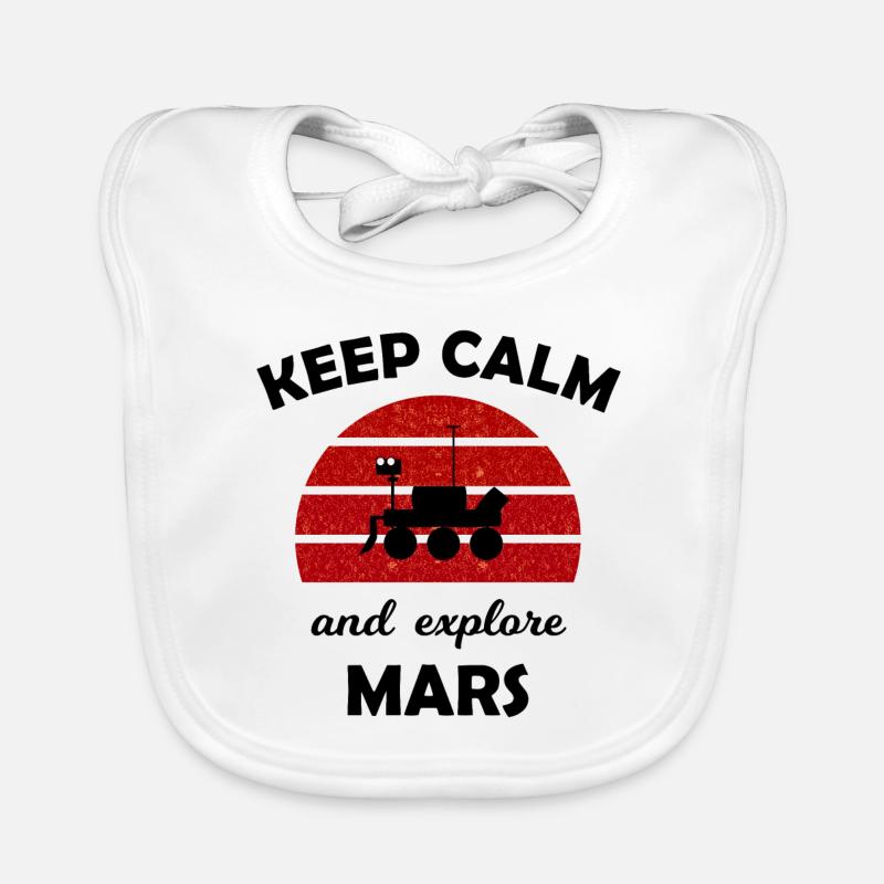 Le voyage dans l’espace Bavoir bio Bébé