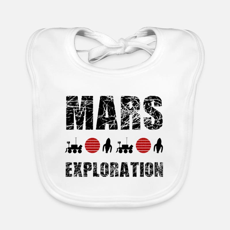 The Space Explorer Team Organic Baby Bibs