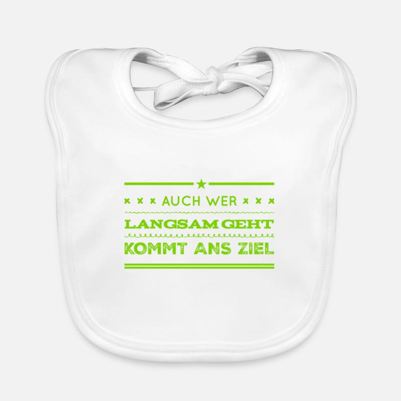 Langsom bevægelse Hagesmække af økologisk bomuld