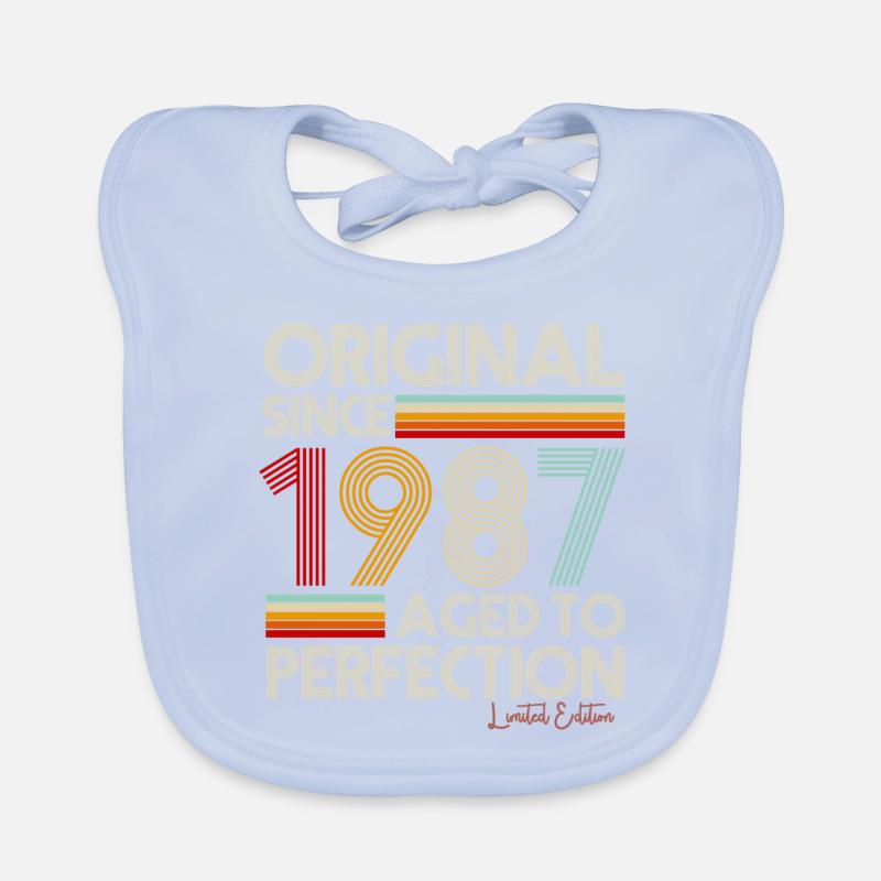 1987 Organic Baby Bibs