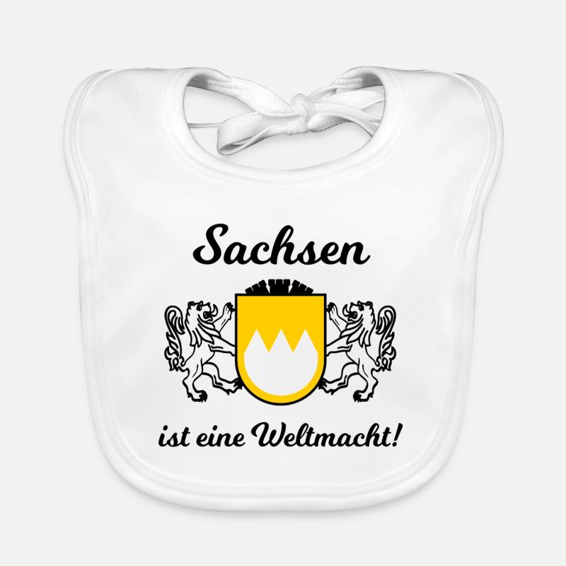 The fans from Saxony Organic Baby Bibs