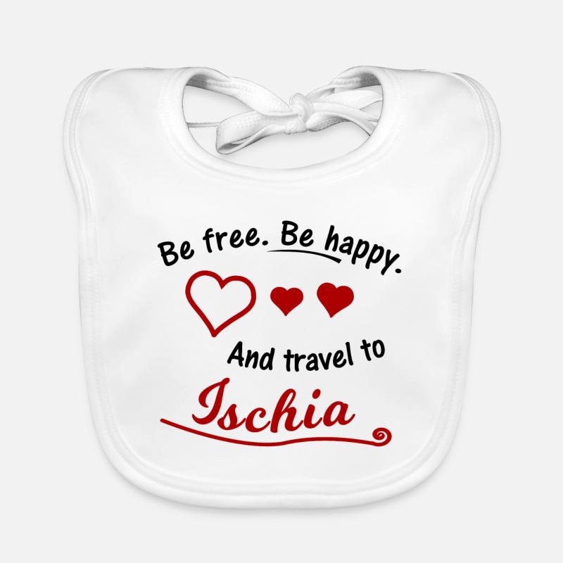 The journey to Ischia Organic Baby Bibs