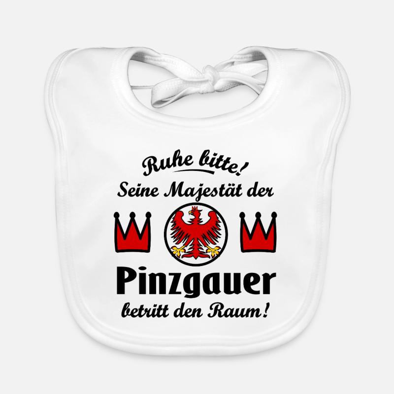 Der lustige Pinzgauer Baby Bio-Lätzchen