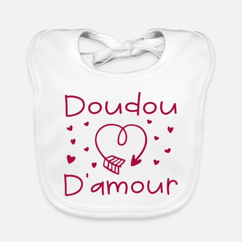 doudou d amour Bavoir bio Bébé