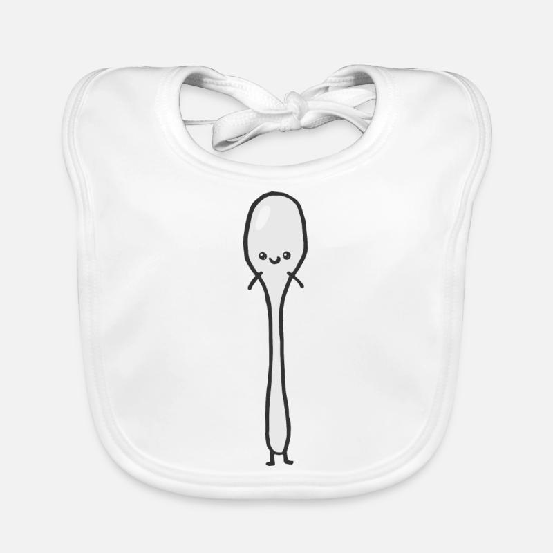 Cuillère Bavoir bio Bébé