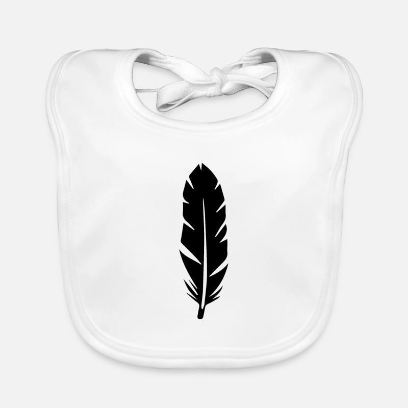 Feder Baby Bio-Lätzchen