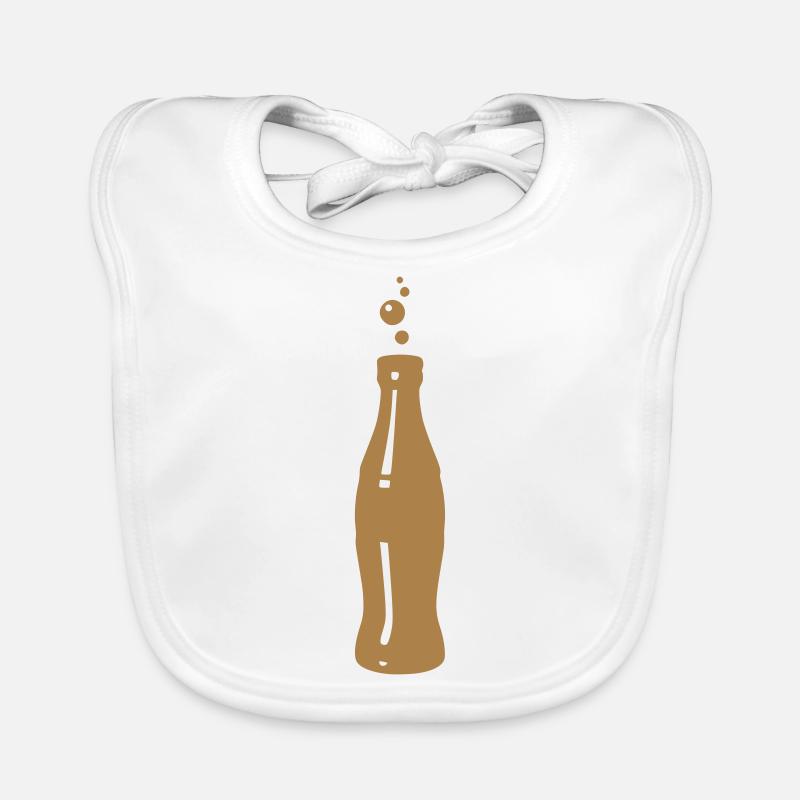 Flasche Limonade Getränk Geschenk Idee Wasser Baby Bio-Lätzchen