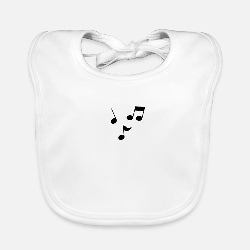 Sheet music Organic Baby Bibs