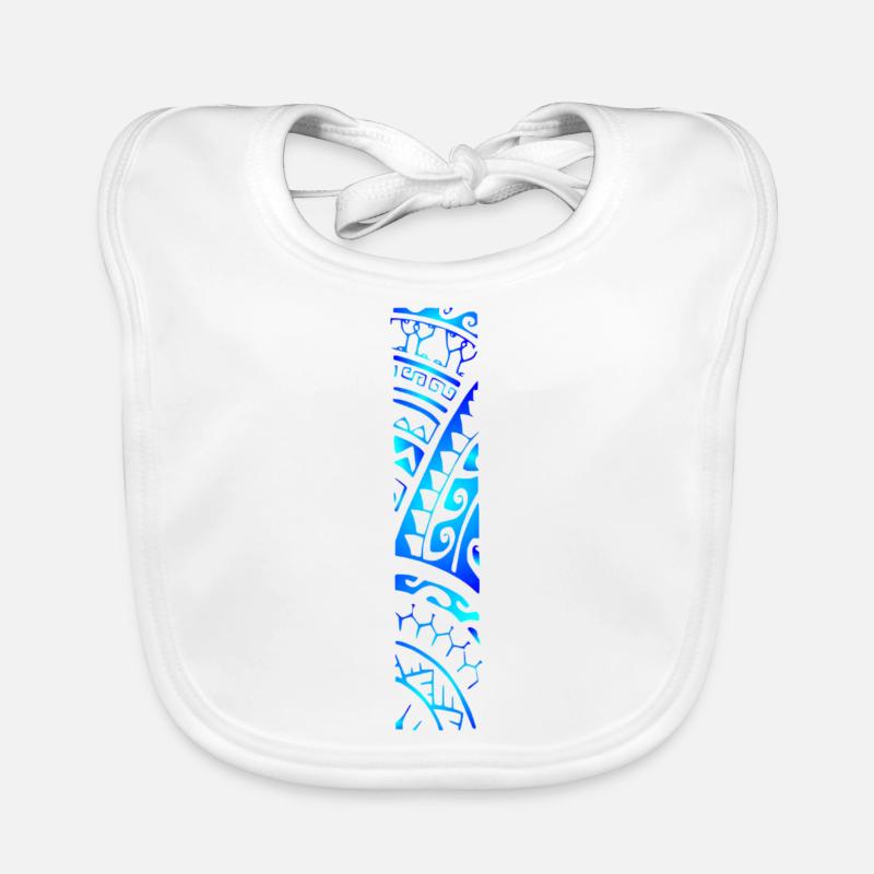 REVA (Bleu Lagon) Bavoir bio Bébé