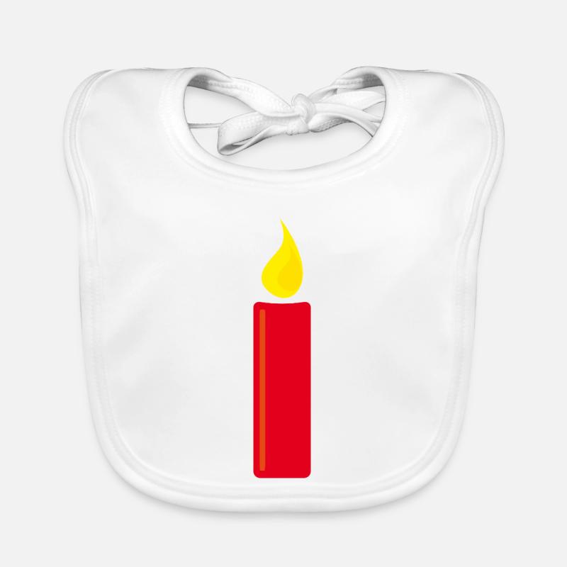 Candle | 1st Advent Organic Baby Bibs