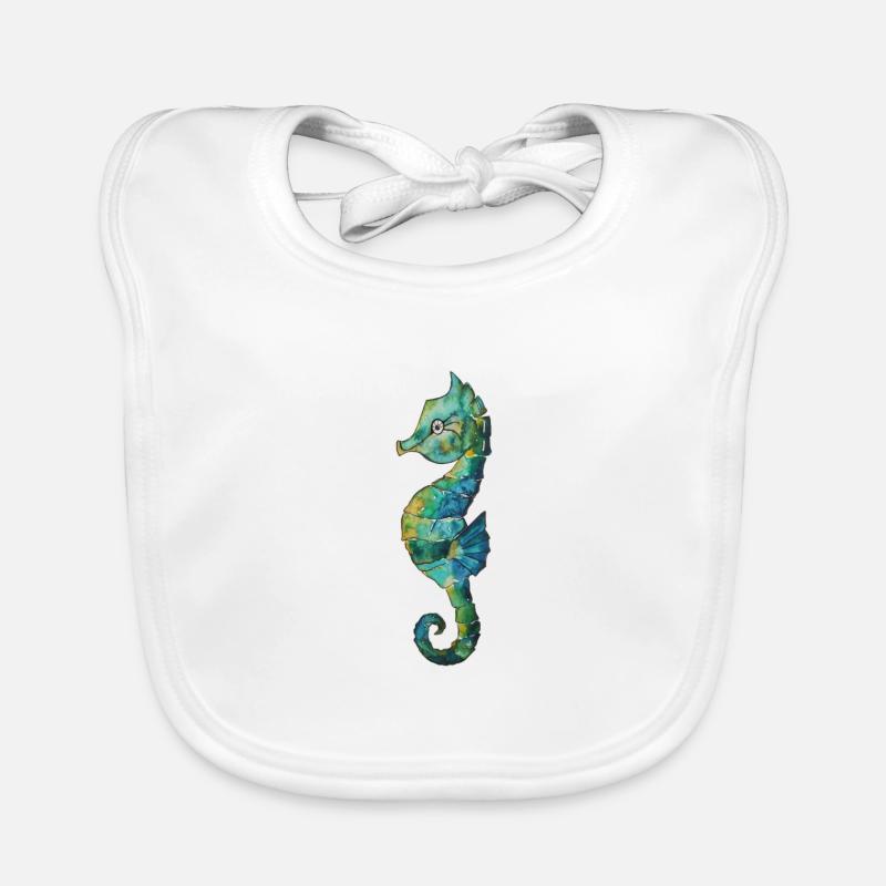 Hippocampus Baby Bio-Lätzchen