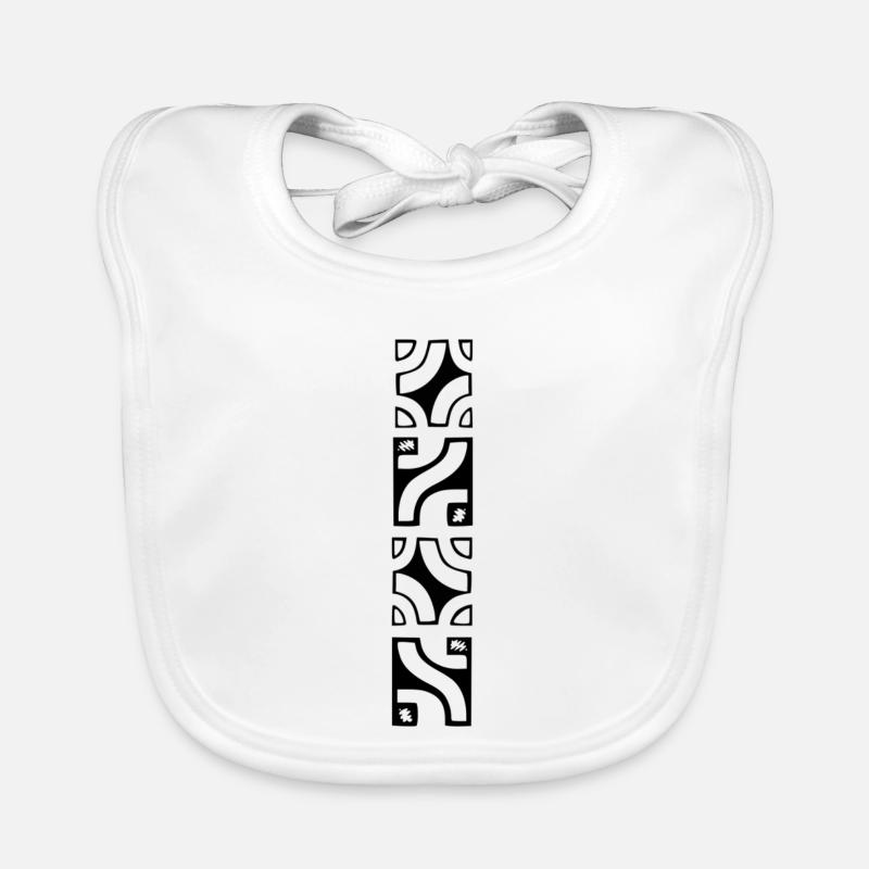 TEMANAVA (Black) Organic Baby Bibs
