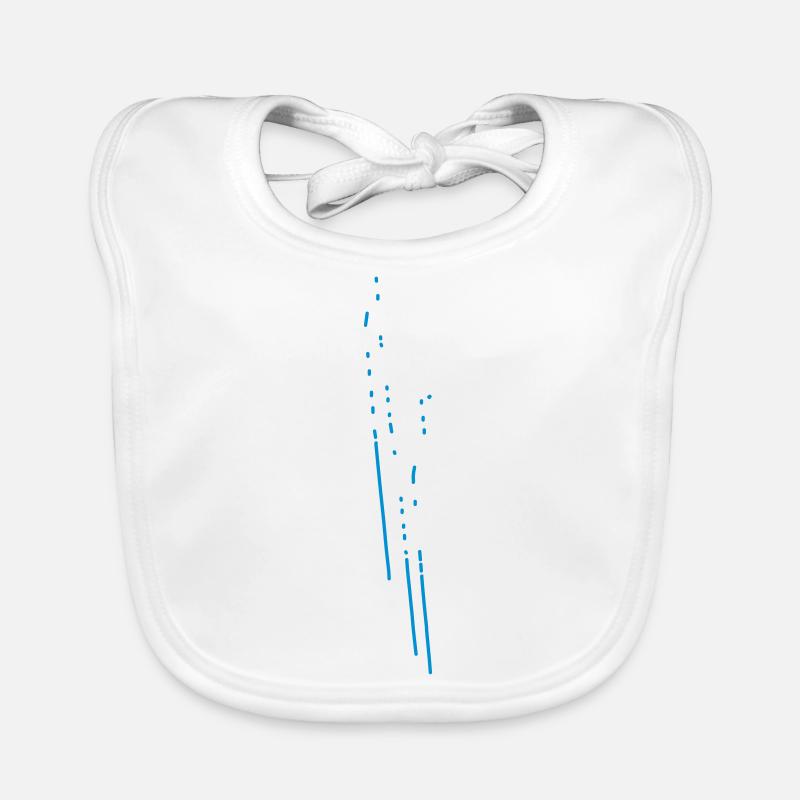 abstract Organic Baby Bibs