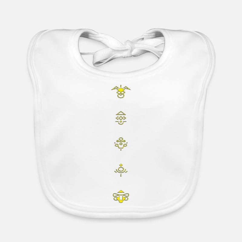 novavarion space sci fi stars galaxy moon planets Organic Baby Bibs