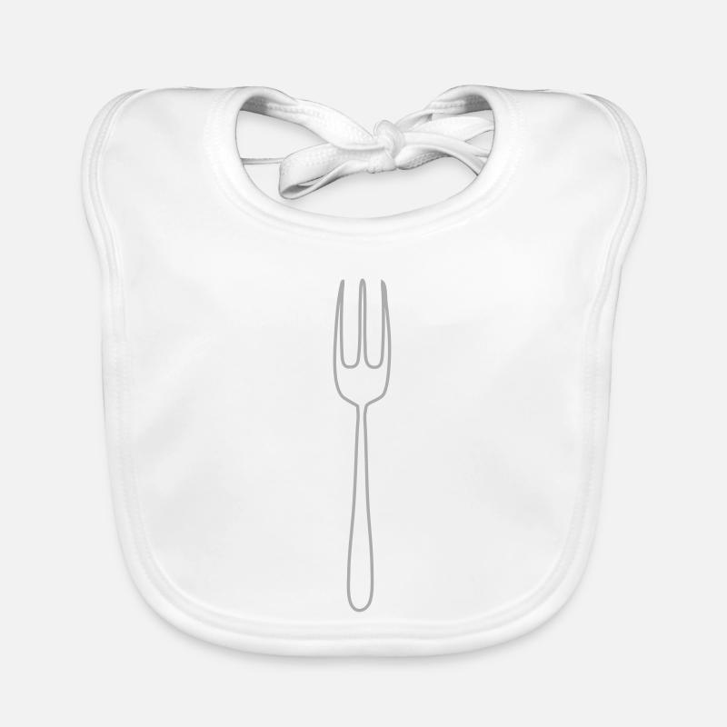 Gabel Baby Bio-Lätzchen