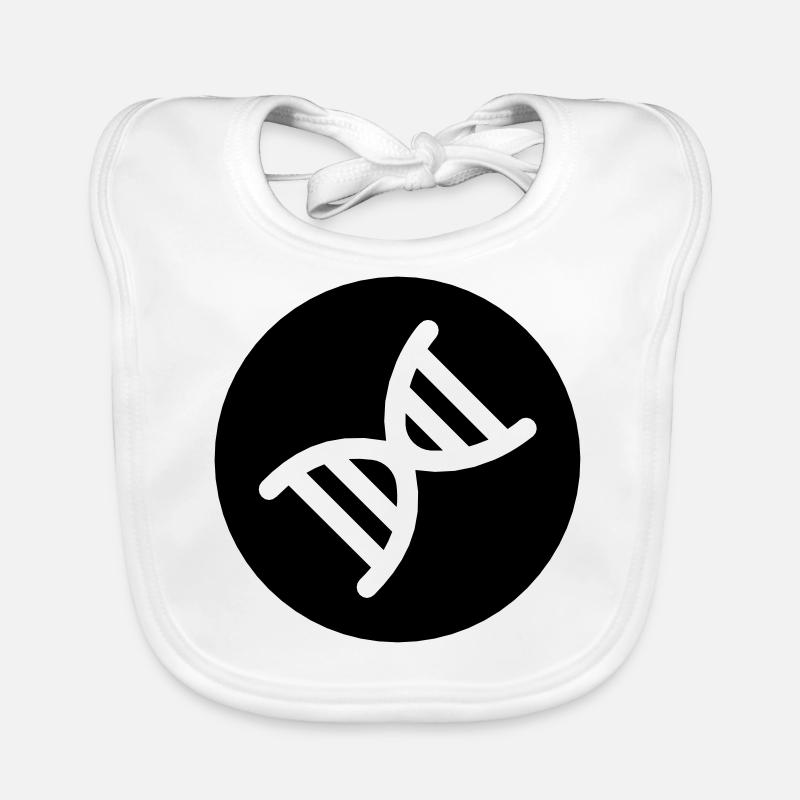 DNA Doppelhelix Baby Bio-Lätzchen