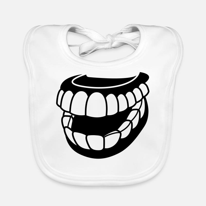 Teeth (1c)++ Organic Baby Bibs