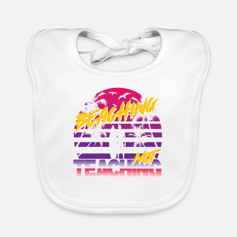 Beaching not Teaching Baby Bio-Lätzchen