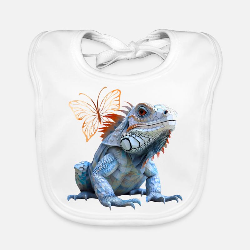 Leguan Baby Bio-Lätzchen