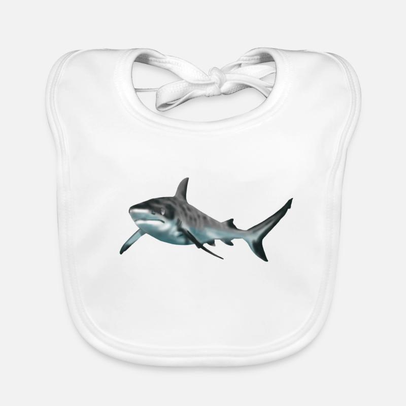 requin Bavoir bio Bébé