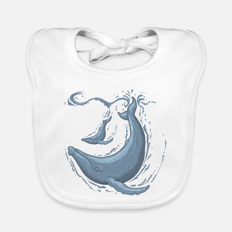 humpback Baby Bio-Lätzchen