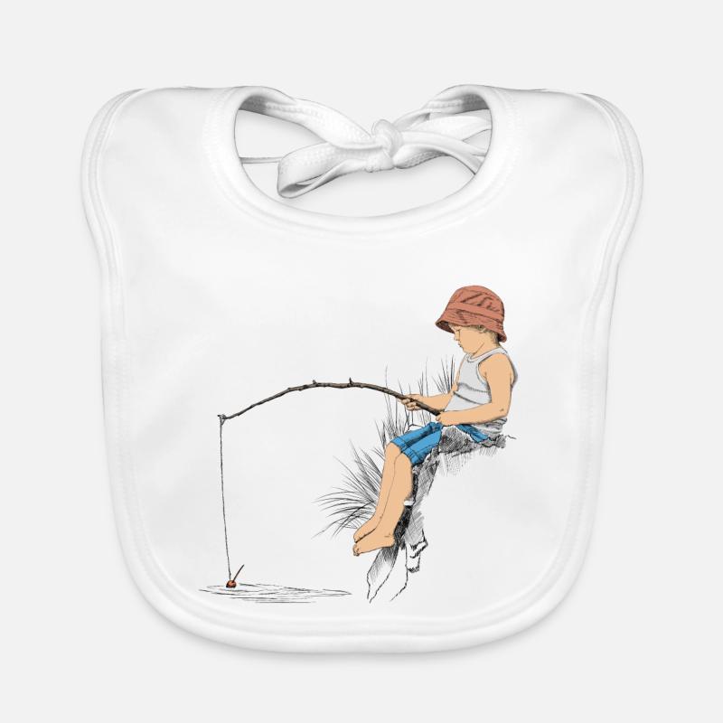 Angler Bavoir bio Bébé