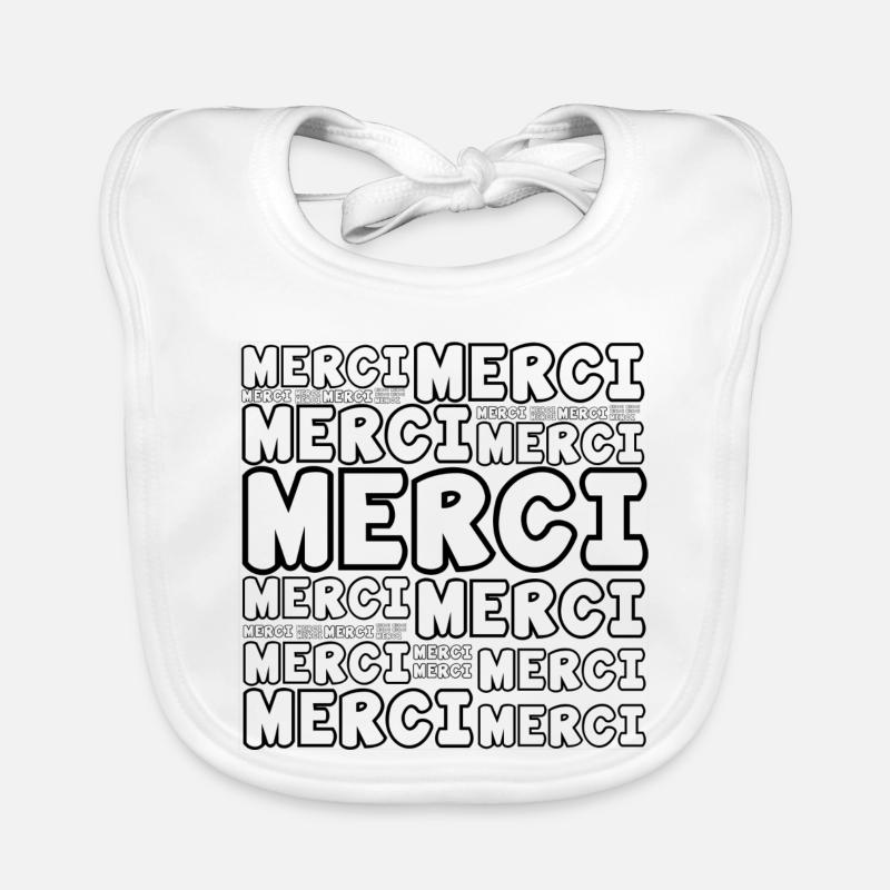 Merci Bavoir bio Bébé