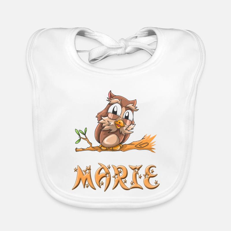 Eule Marie Baby Bio-Lätzchen