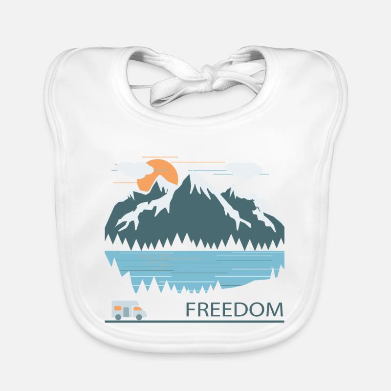 camping Organic Baby Bibs
