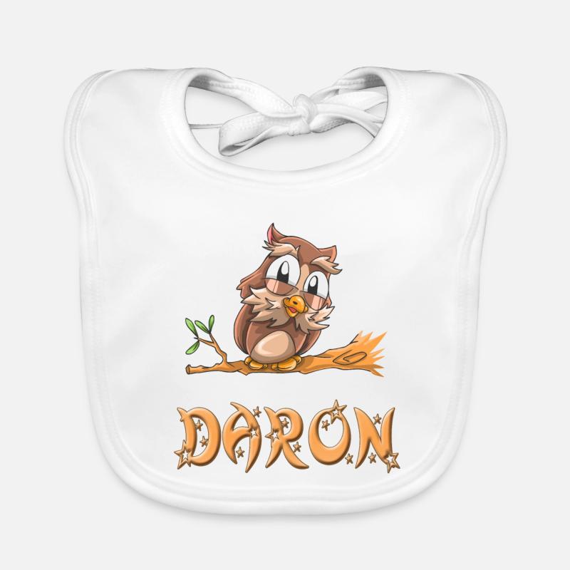 Hibou Daron Bavoir bio Bébé