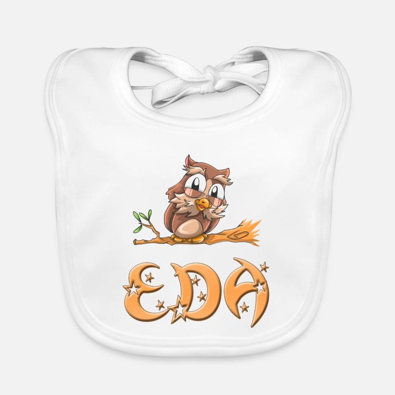 Owl Eda Organic Baby Bibs