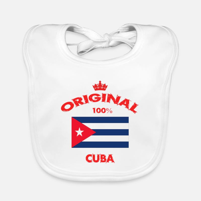 Cuba Original / Geschenk Baby Bio-Lätzchen