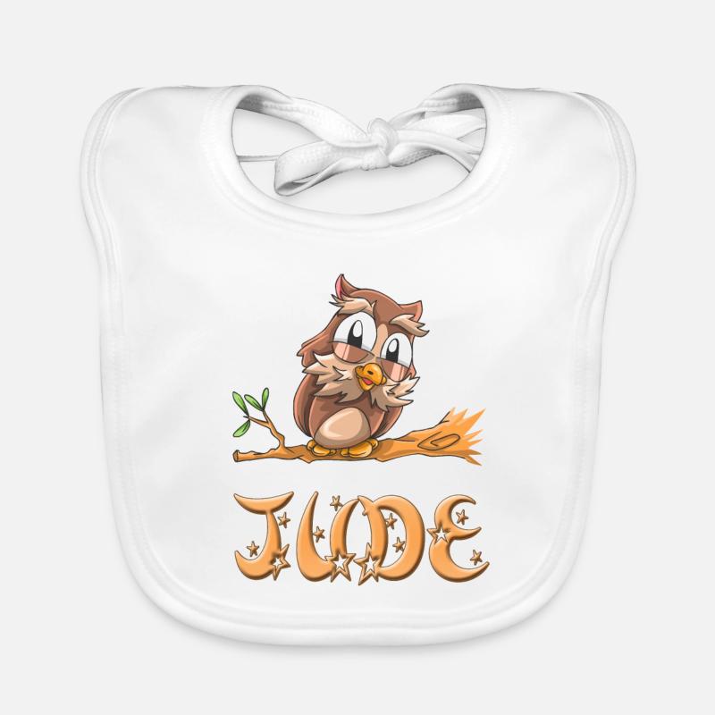 Eule Jude Baby Bio-Lätzchen