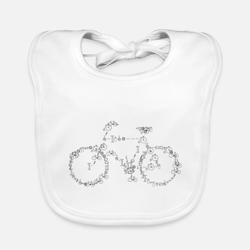 Bicycle Art Baby Bio-Lätzchen