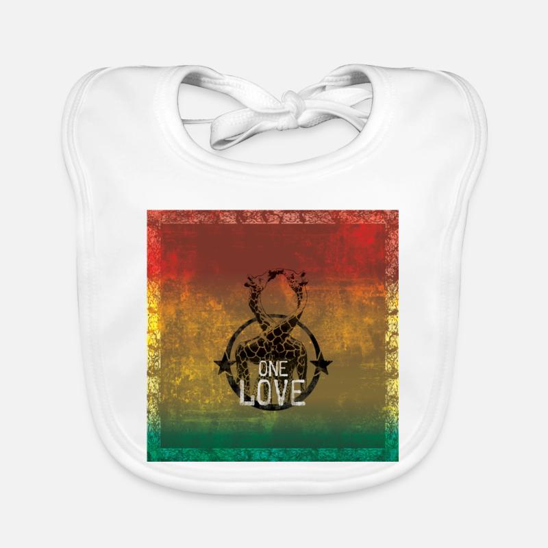 un reggae d'amour Bavoir bio Bébé