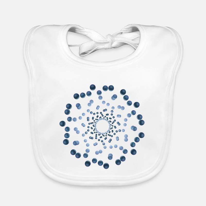 atom - Cellular three Baby Bio-Lätzchen