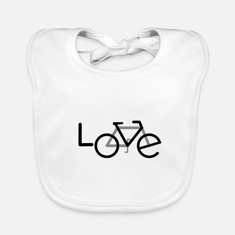 Cycliste de vélo Hobby passion Bavoir bio Bébé