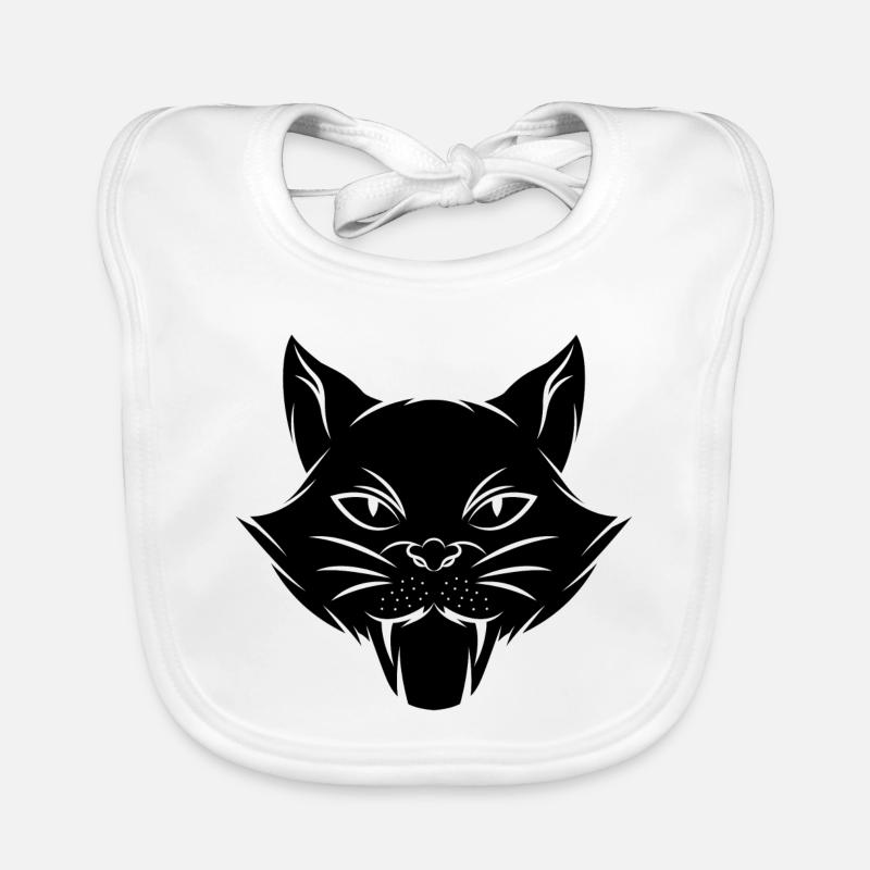 Chat chaton miaou chat domestique oeil de chat Bavoir bio Bébé