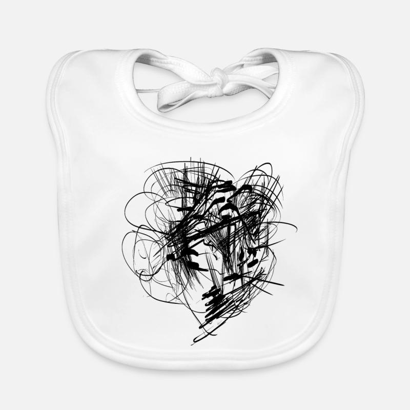 Abstrait Bavoir bio Bébé