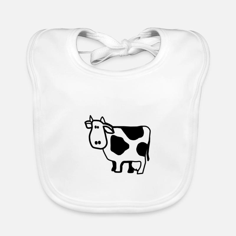 cow Organic Baby Bibs