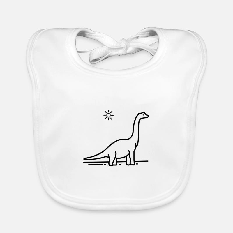 dinosaur Organic Baby Bibs