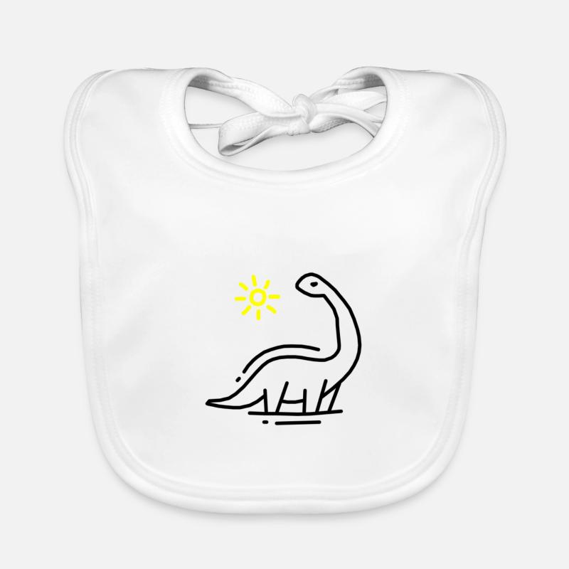 dinosaur Organic Baby Bibs