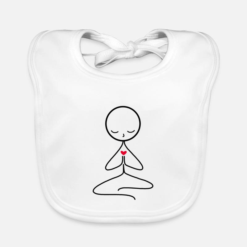 meditation Organic Baby Bibs