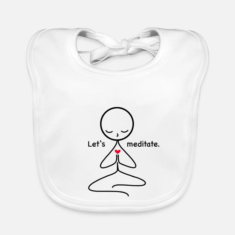 meditation Organic Baby Bibs